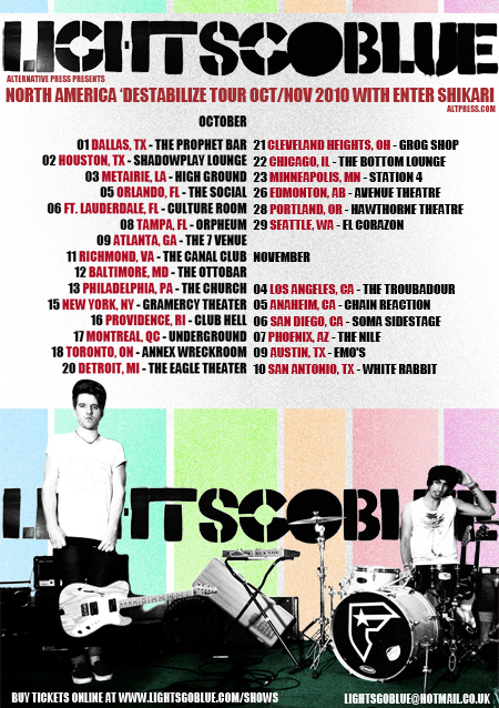 USA/CANADA DESTABILIZE TOUR